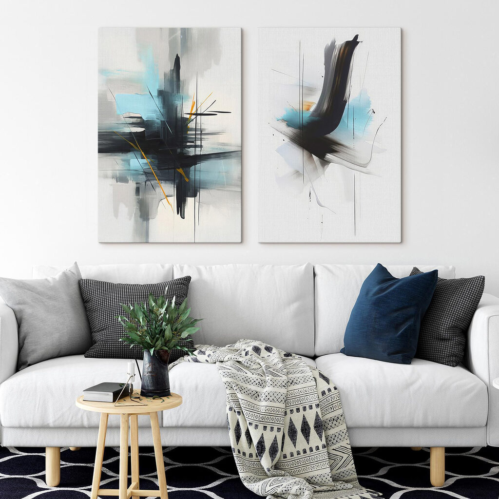 Twee kunstwerken — interieur 2