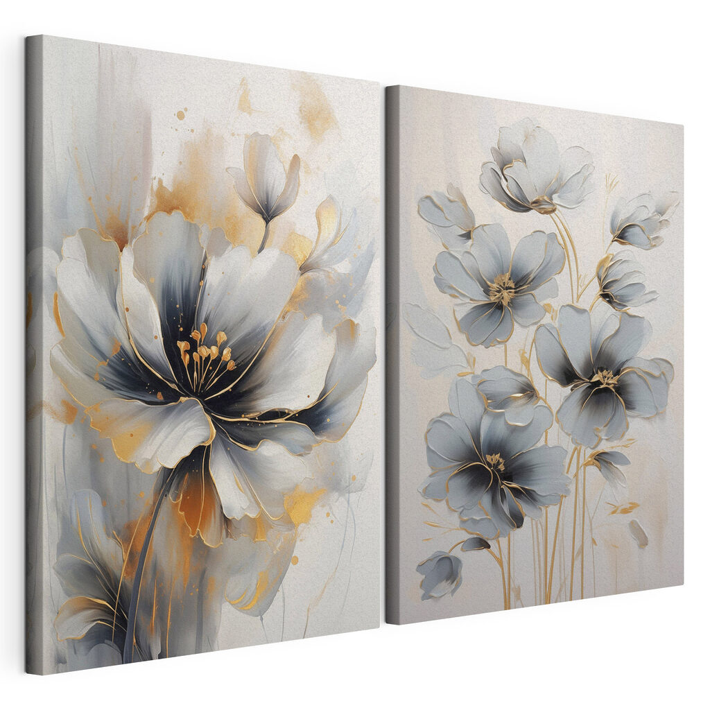 - Elegante bloemen in zachte tinten — productweergave