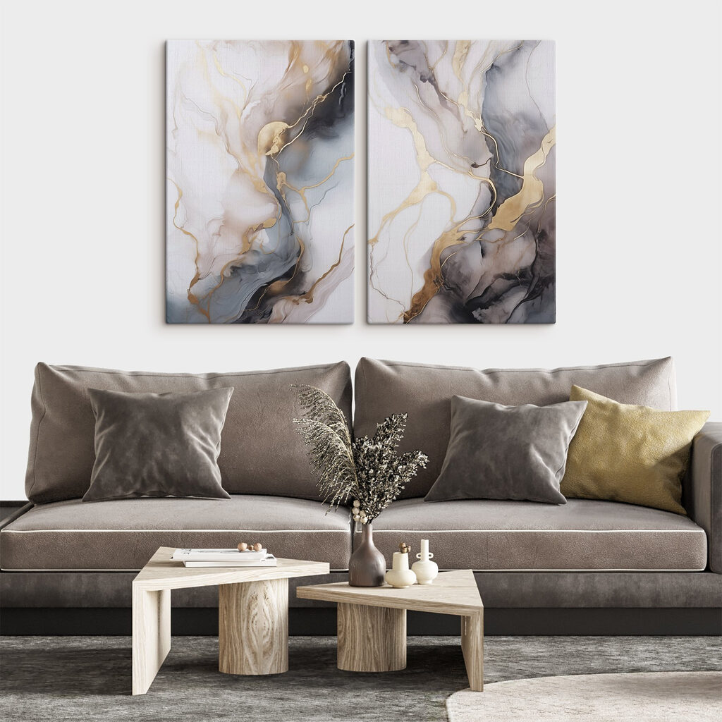 Vloeiende kleuren in harmonieuze patronen — interieur 2