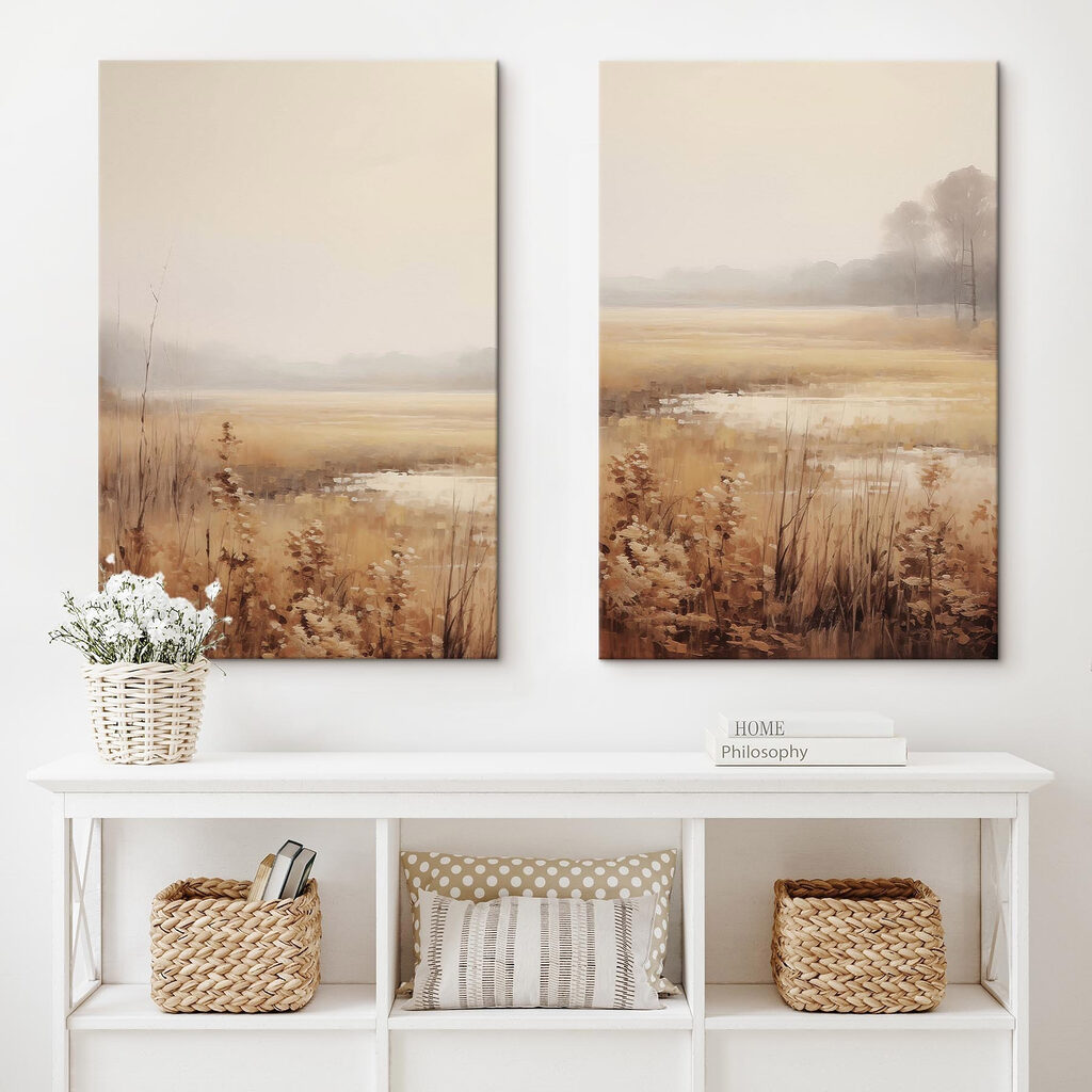 Schilderij van een moeras — interieur 2