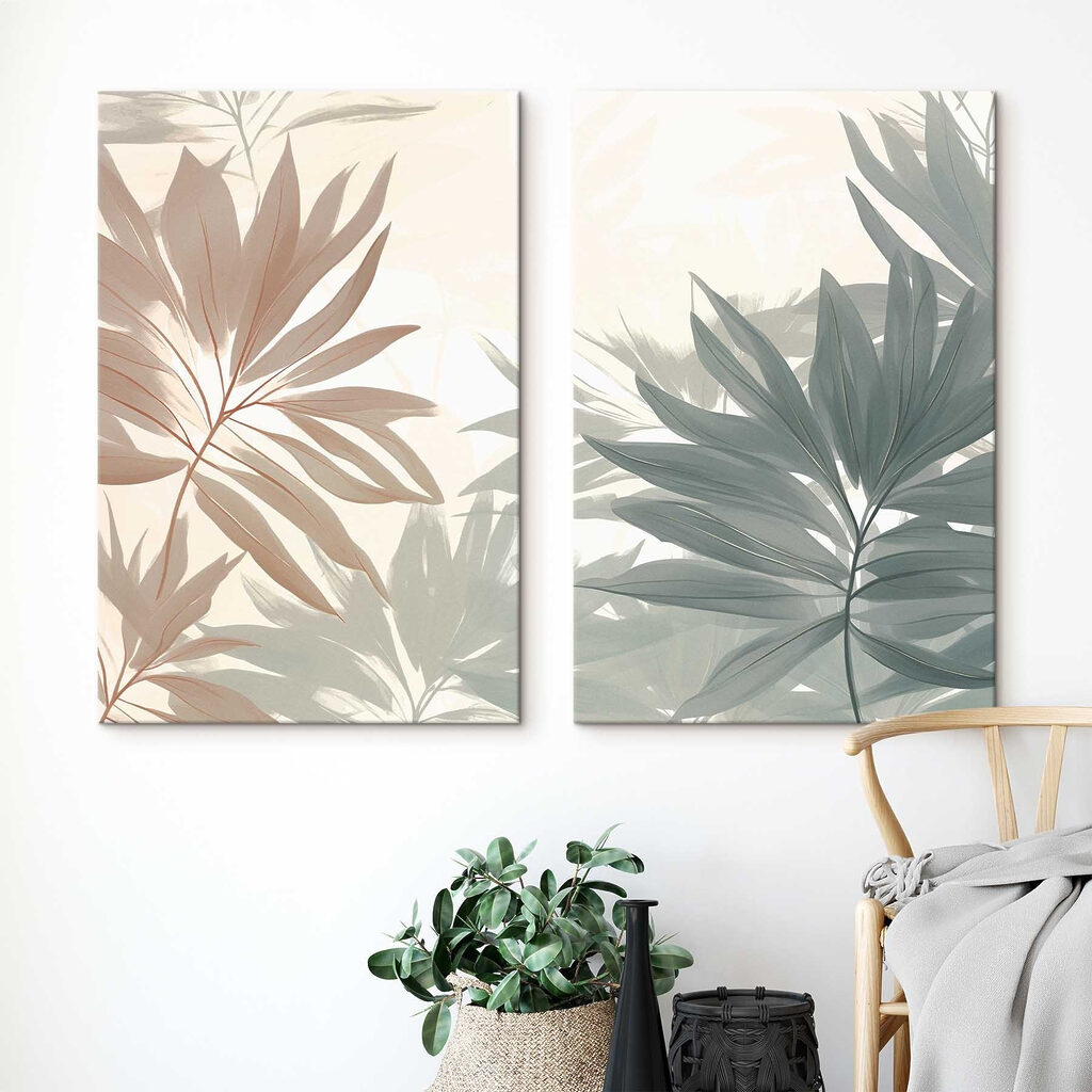 Zachte tinten van delicaat gebladerte — interieur 2