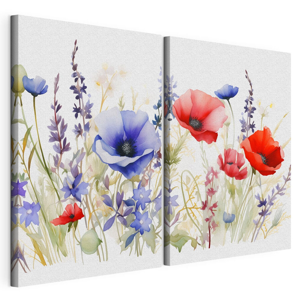 Schilderijen van bloemen en planten — productweergave