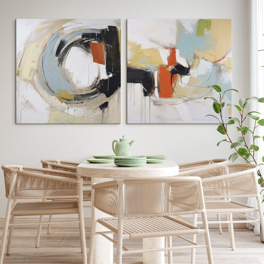 Twee kunstwerken — interieur 2