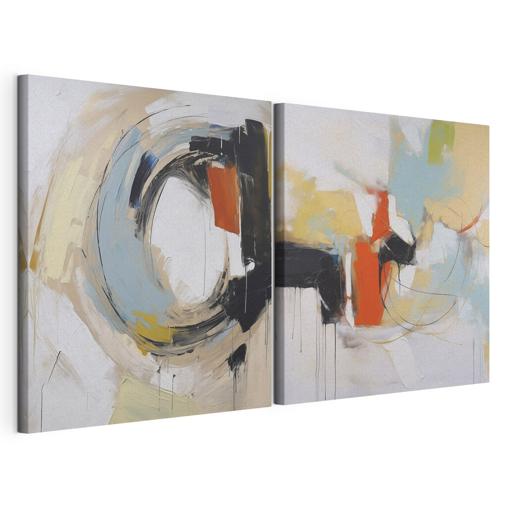 Twee kunstwerken — productweergave