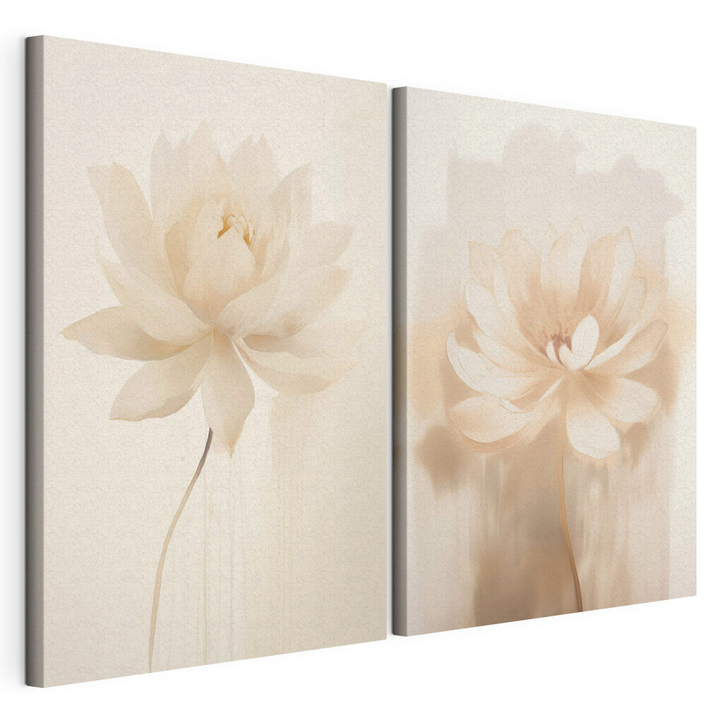 Elegante bloesems in zachte tinten — productweergave
