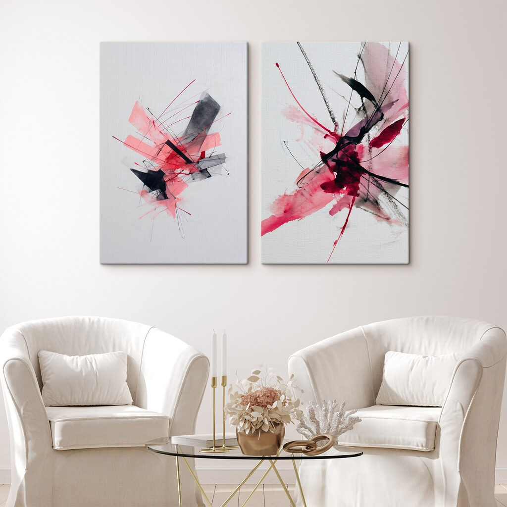 Kunstcollage — interieur 1
