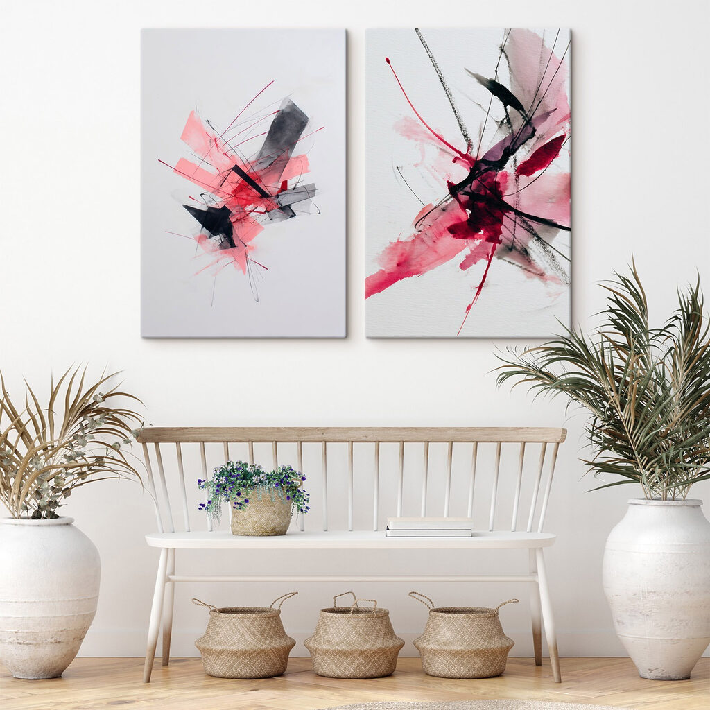Kunstcollage — interieur 2