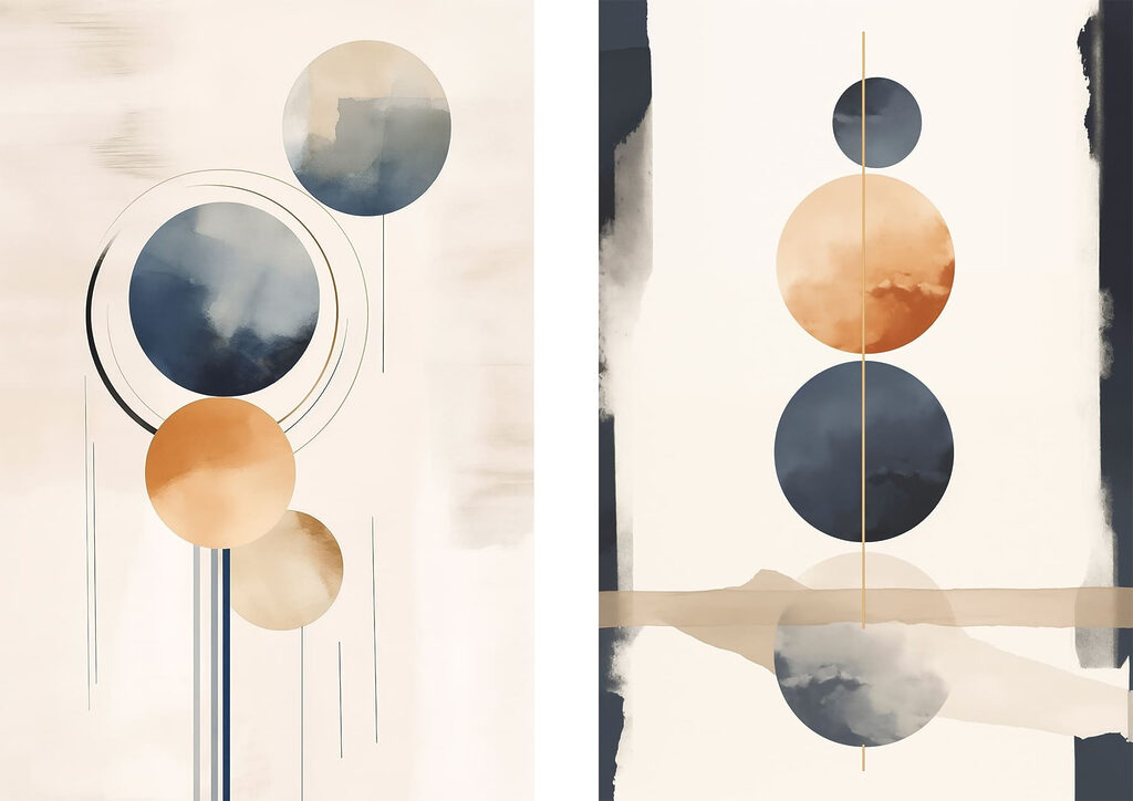 Twee kunstwerken — volledig ontwerp