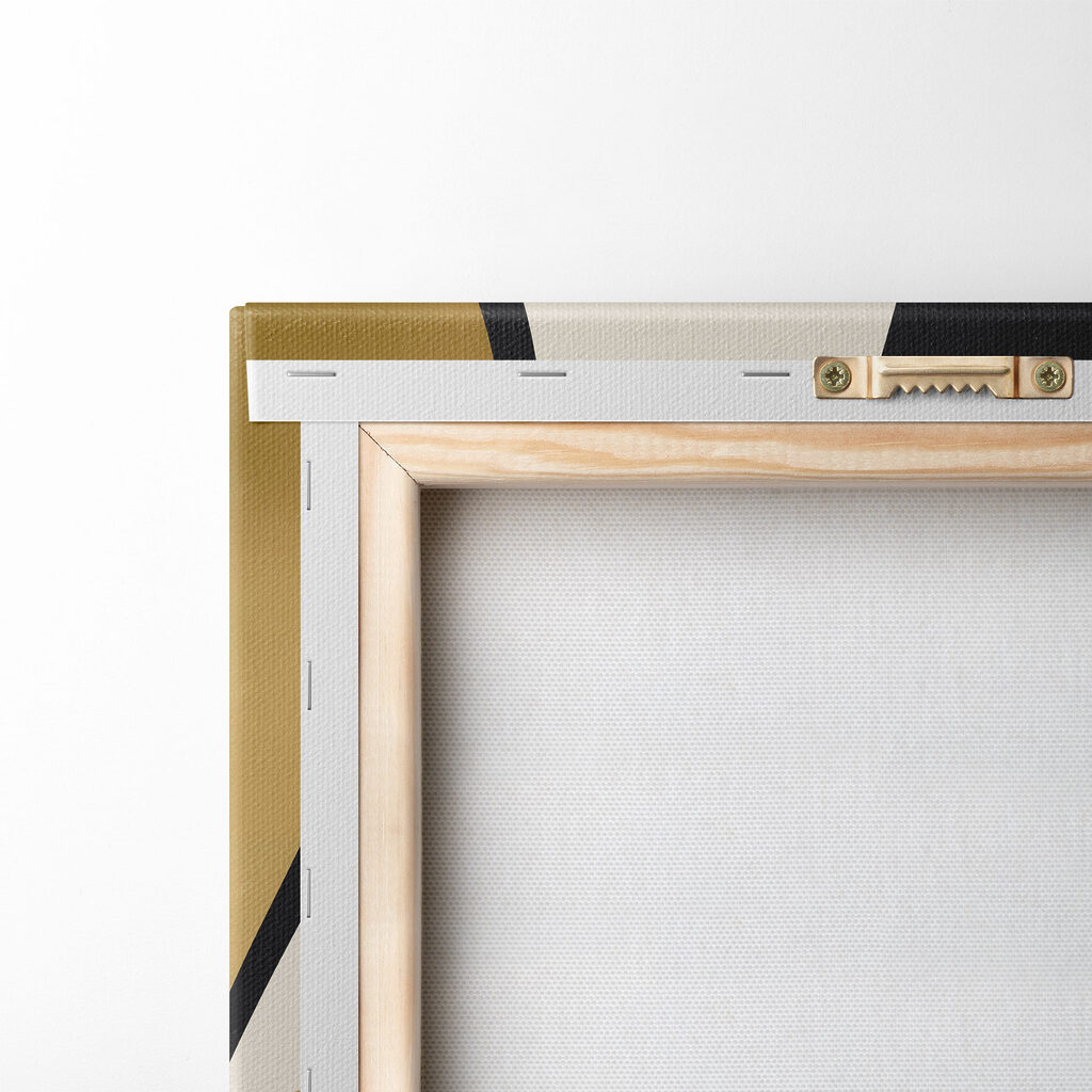 Elegante gezichten in harmonieus contrast — achterkant
