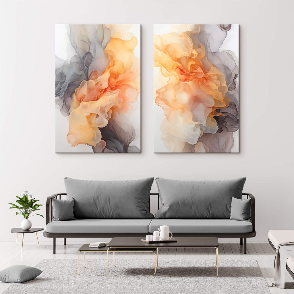 Vloeiende kleuren in zachte harmonie — interieur 1