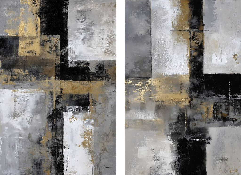 Twee kunstwerken — volledig ontwerp