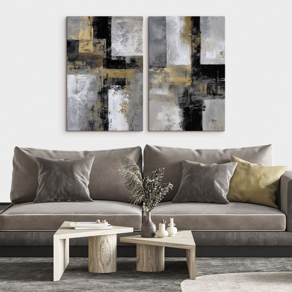 Twee kunstwerken — interieur 2