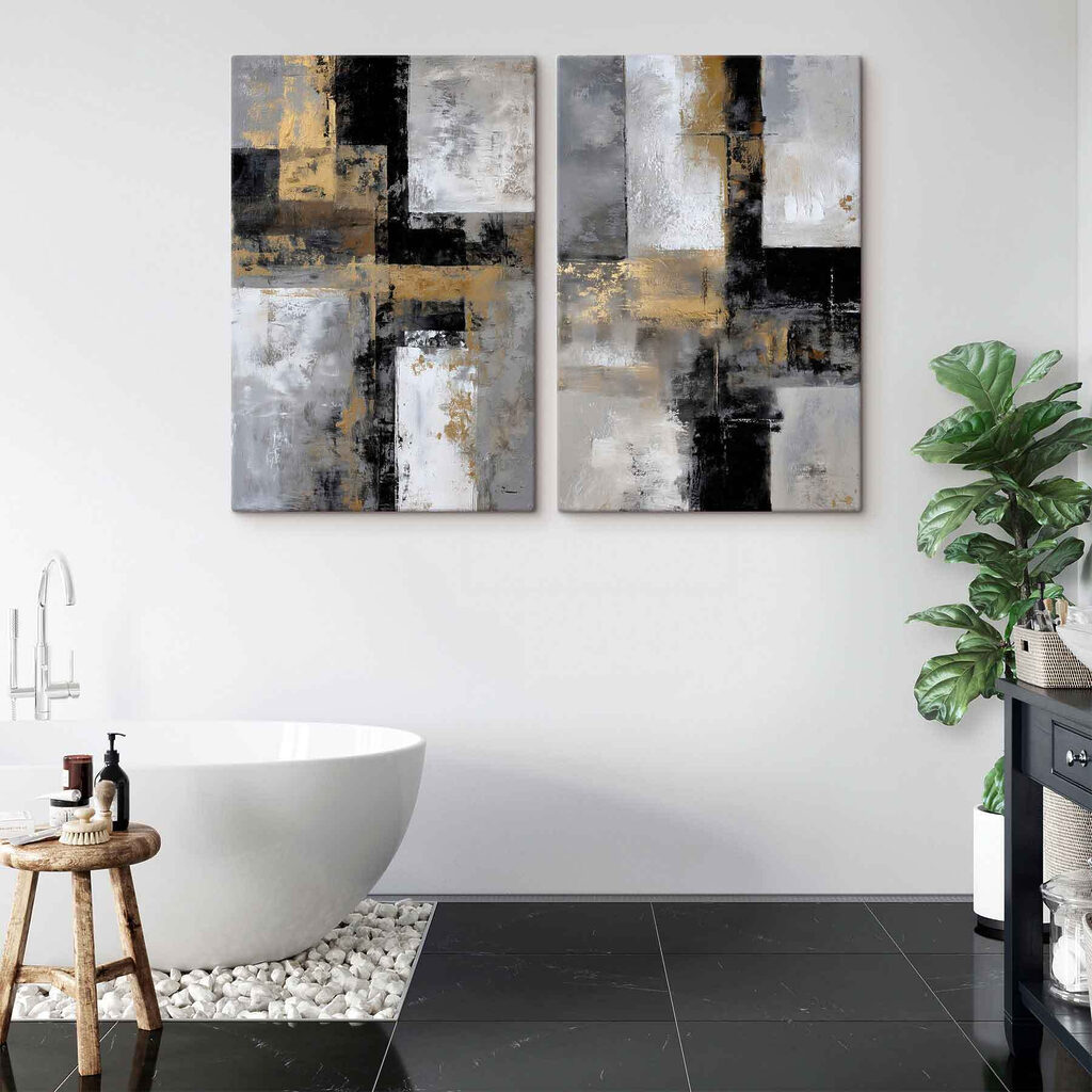 Twee kunstwerken — interieur 1