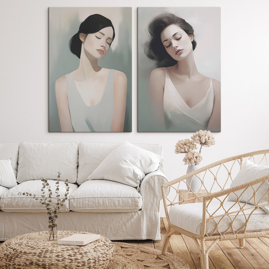 Zachte uitingen van serene schoonheid — interieur 1