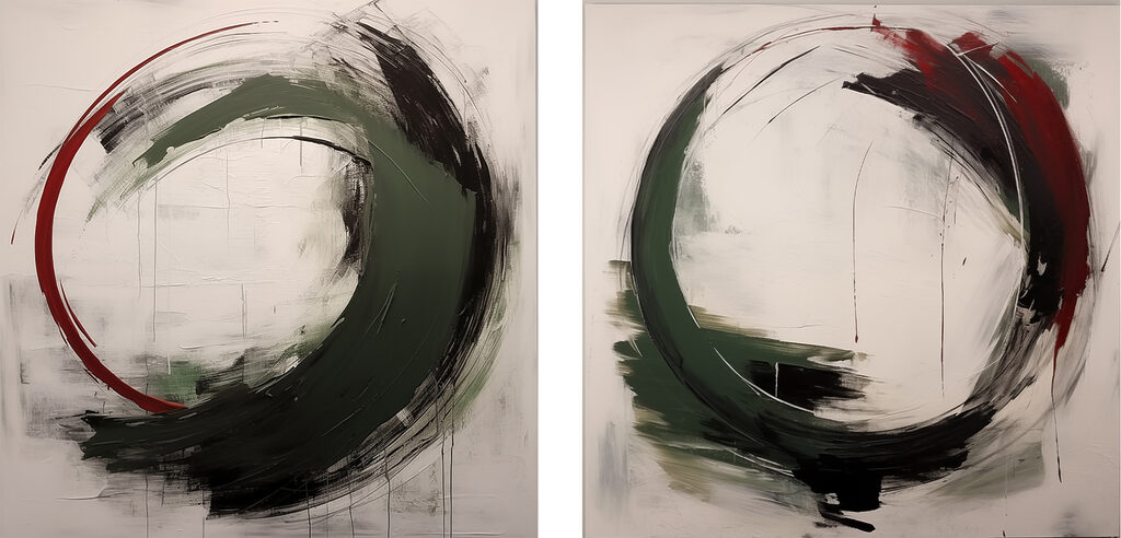 Twee kunstwerken — volledig ontwerp