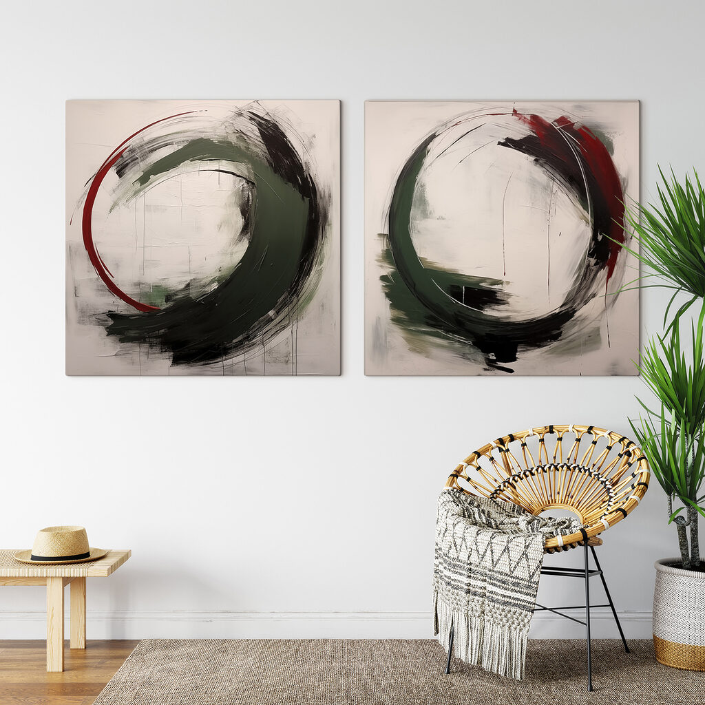 Twee kunstwerken — interieur 2