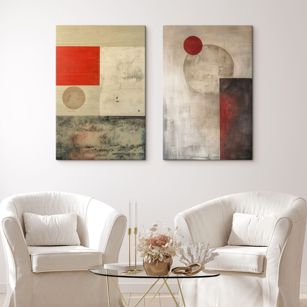 Twee kunstwerken — interieur 2