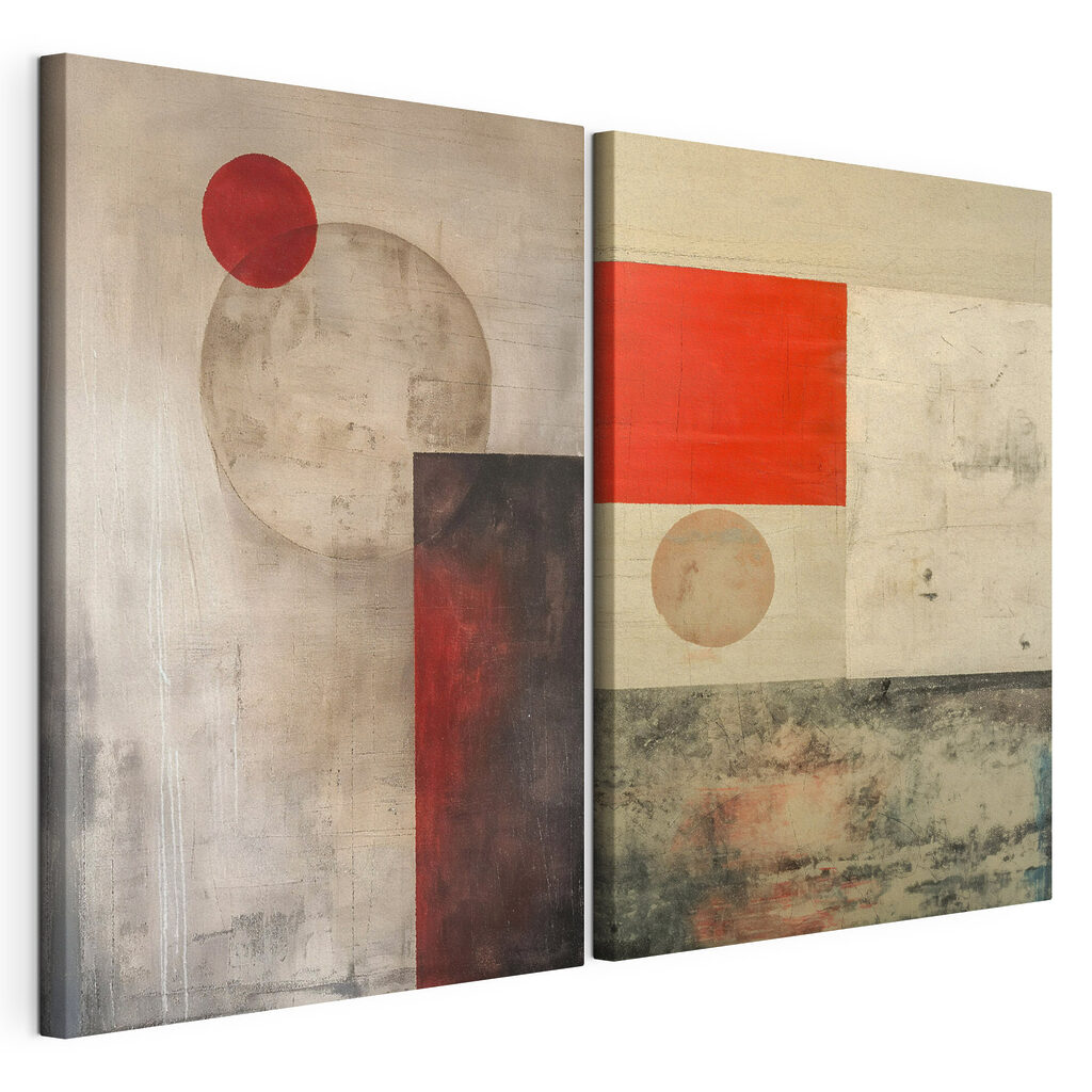 Twee kunstwerken — productweergave
