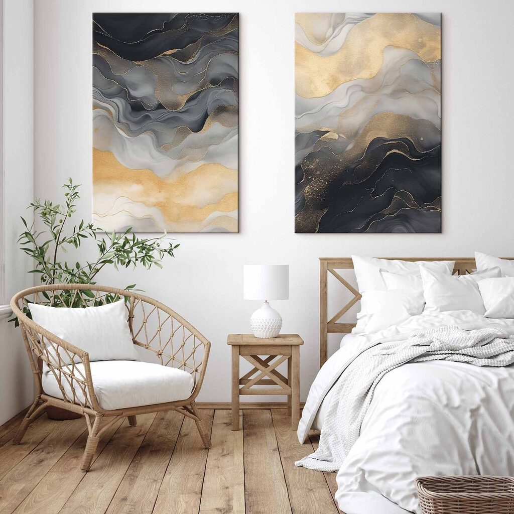 Vloeiende, elegante tinten met een artistieke vormgeving — interieur 2
