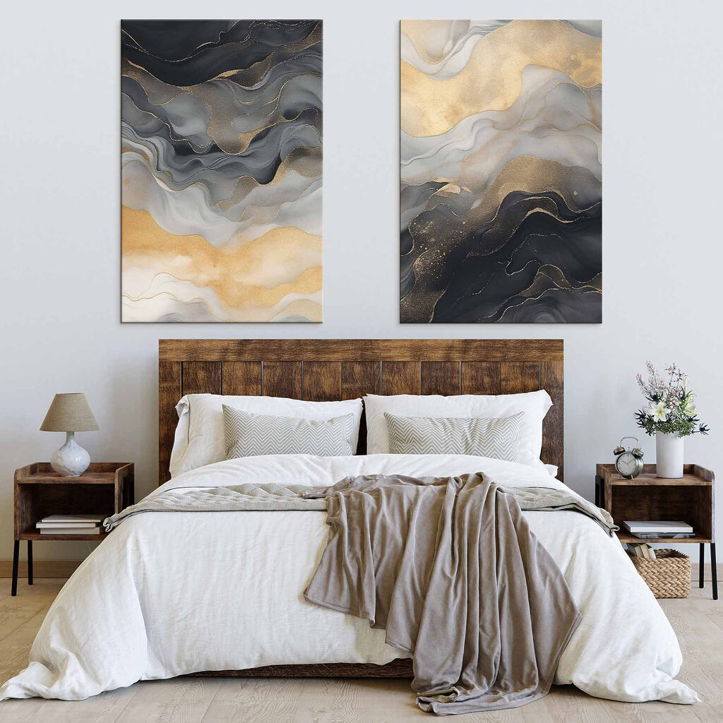 Vloeiende, elegante tinten met een artistieke vormgeving — interieur 1