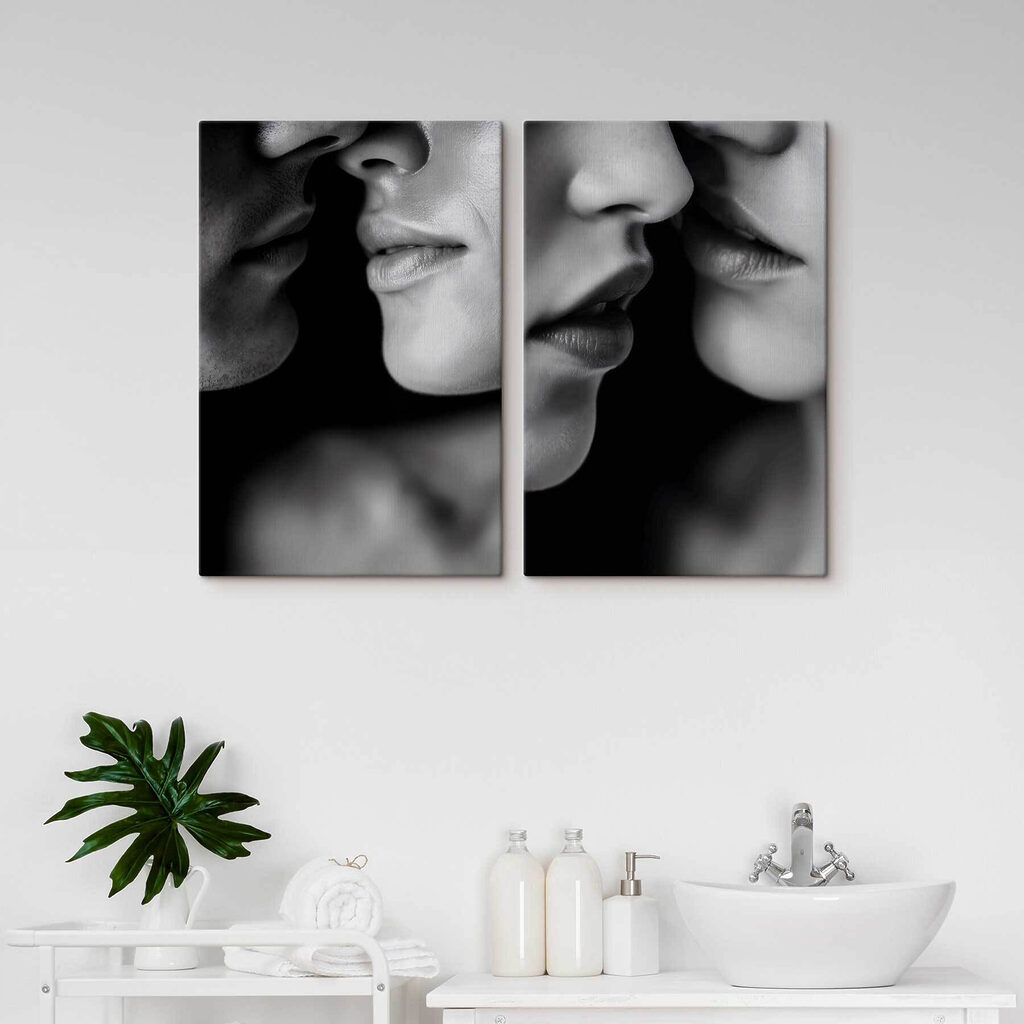 Intieme momenten vastgelegd in zwart-wit — interieur 1