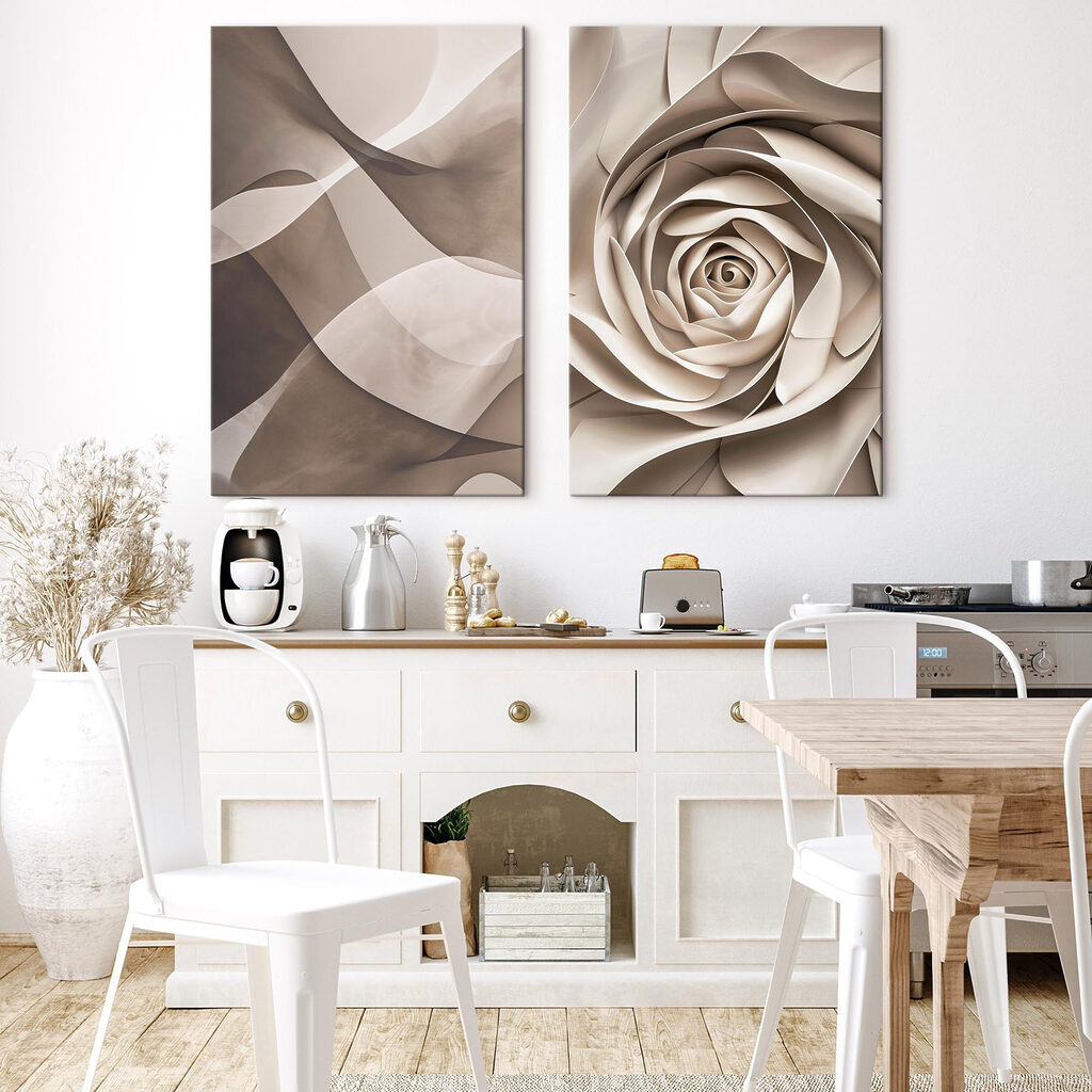 Zachte rondingen gaan hand in hand met een elegant bloemmotief — interieur 2