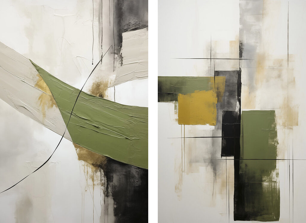 Twee kunstwerken — volledig ontwerp