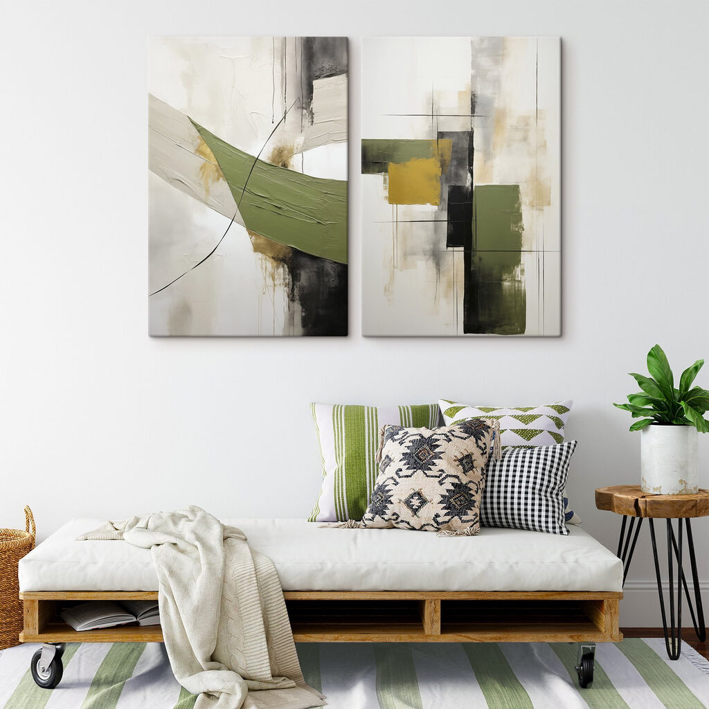 Twee kunstwerken — interieur 2