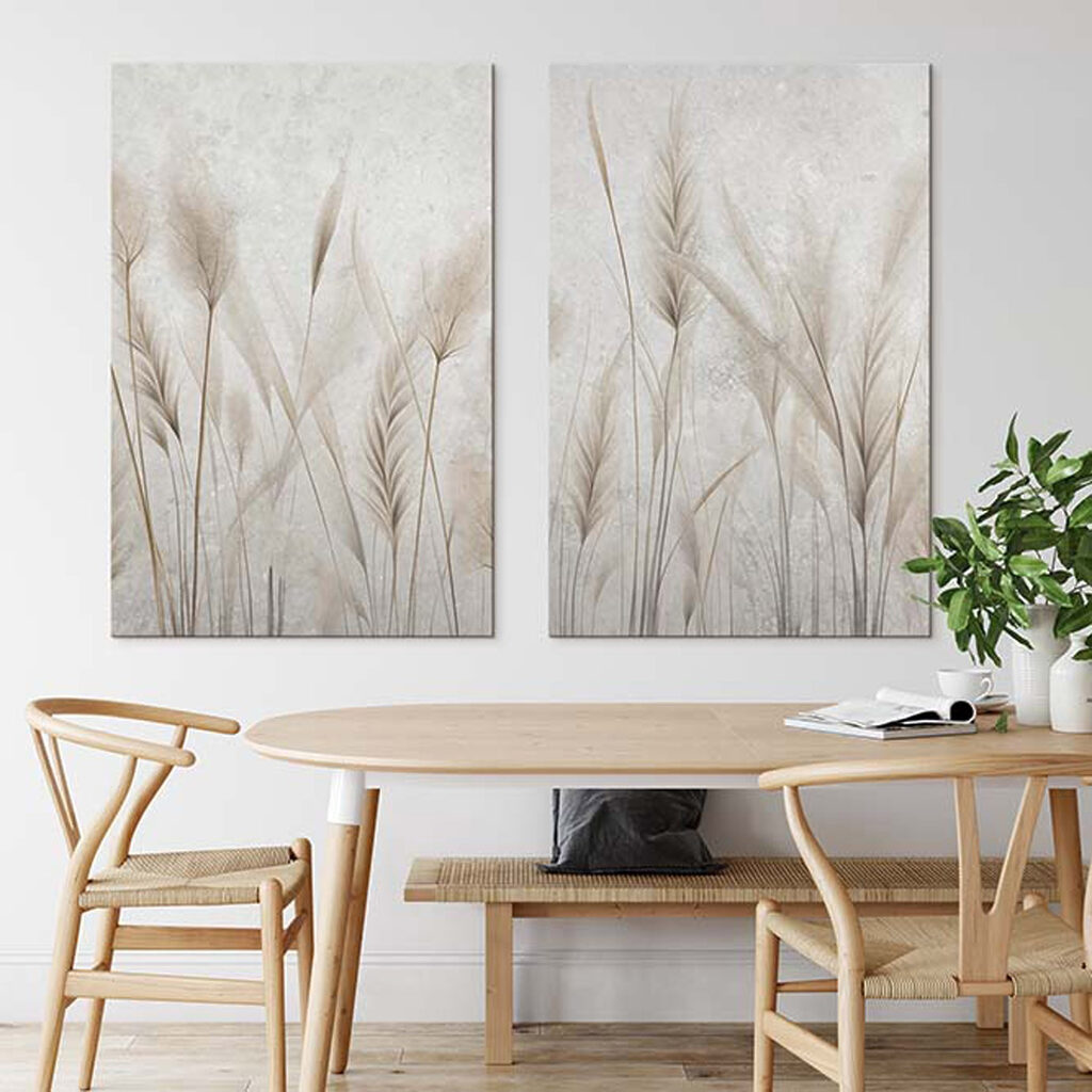 Zachte grassen in subtiele harmonie — interieur 1