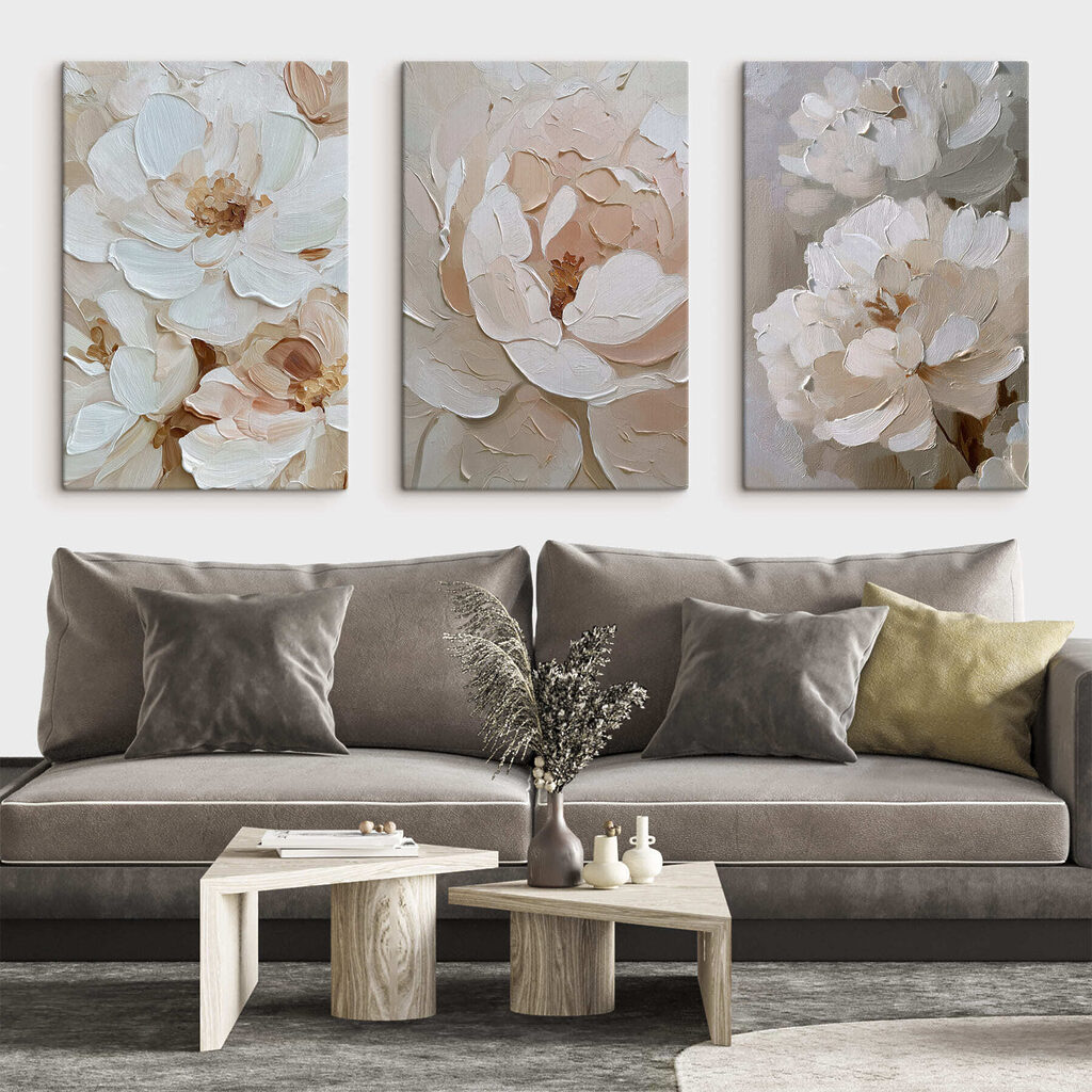 Bloemencollage — interieur 2
