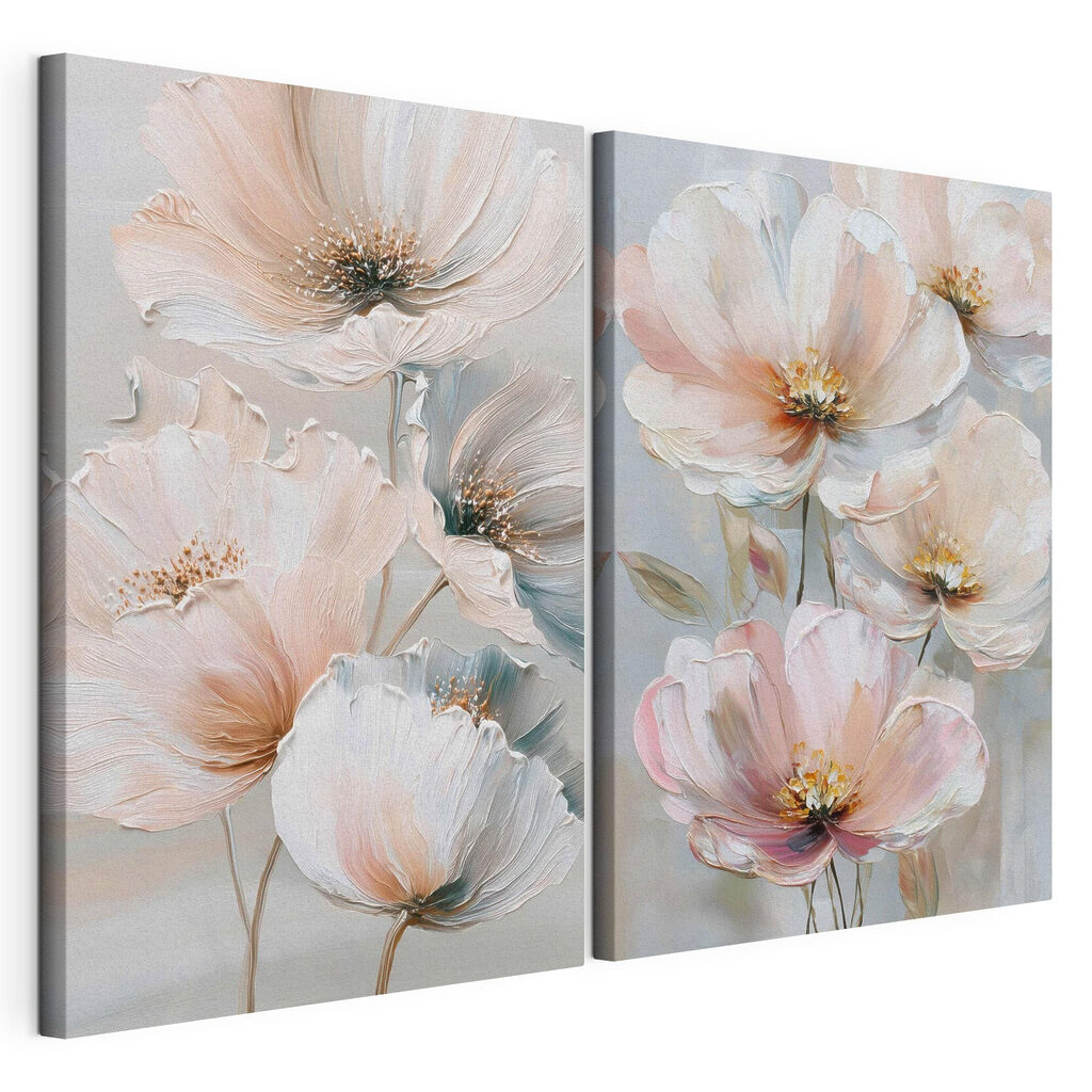 Verfijnde bloemen in zachte pasteltinten — productweergave