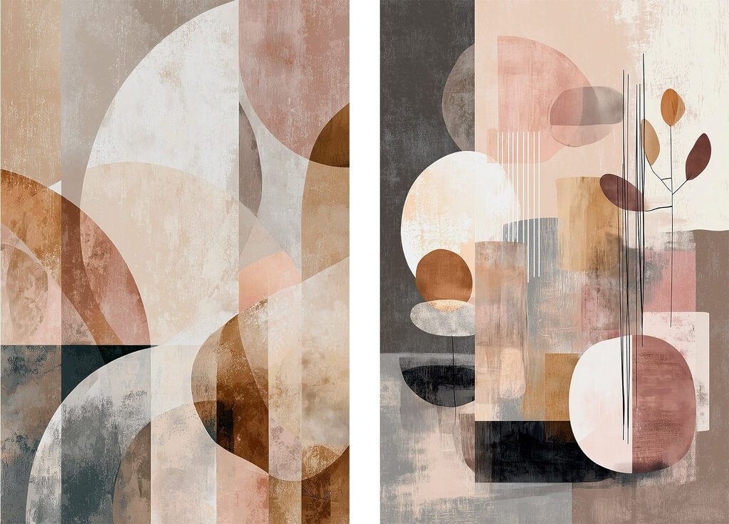 Twee kunstwerken — volledig ontwerp
