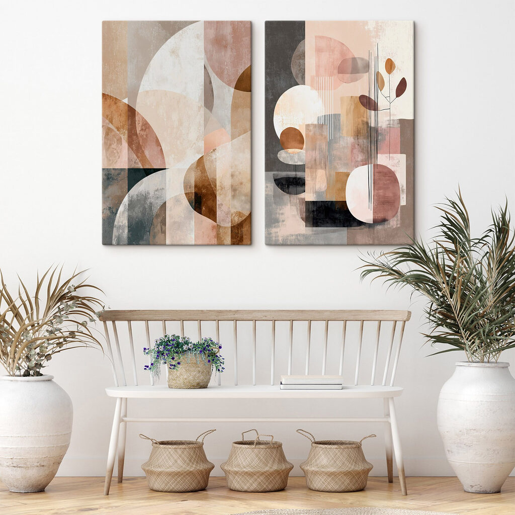 Twee kunstwerken — interieur 2