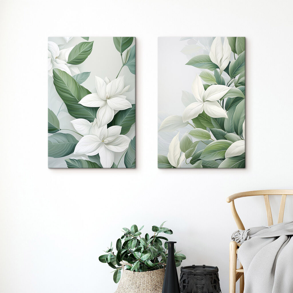 - Rustige botanische elegantie in zachte tinten — interieur 2