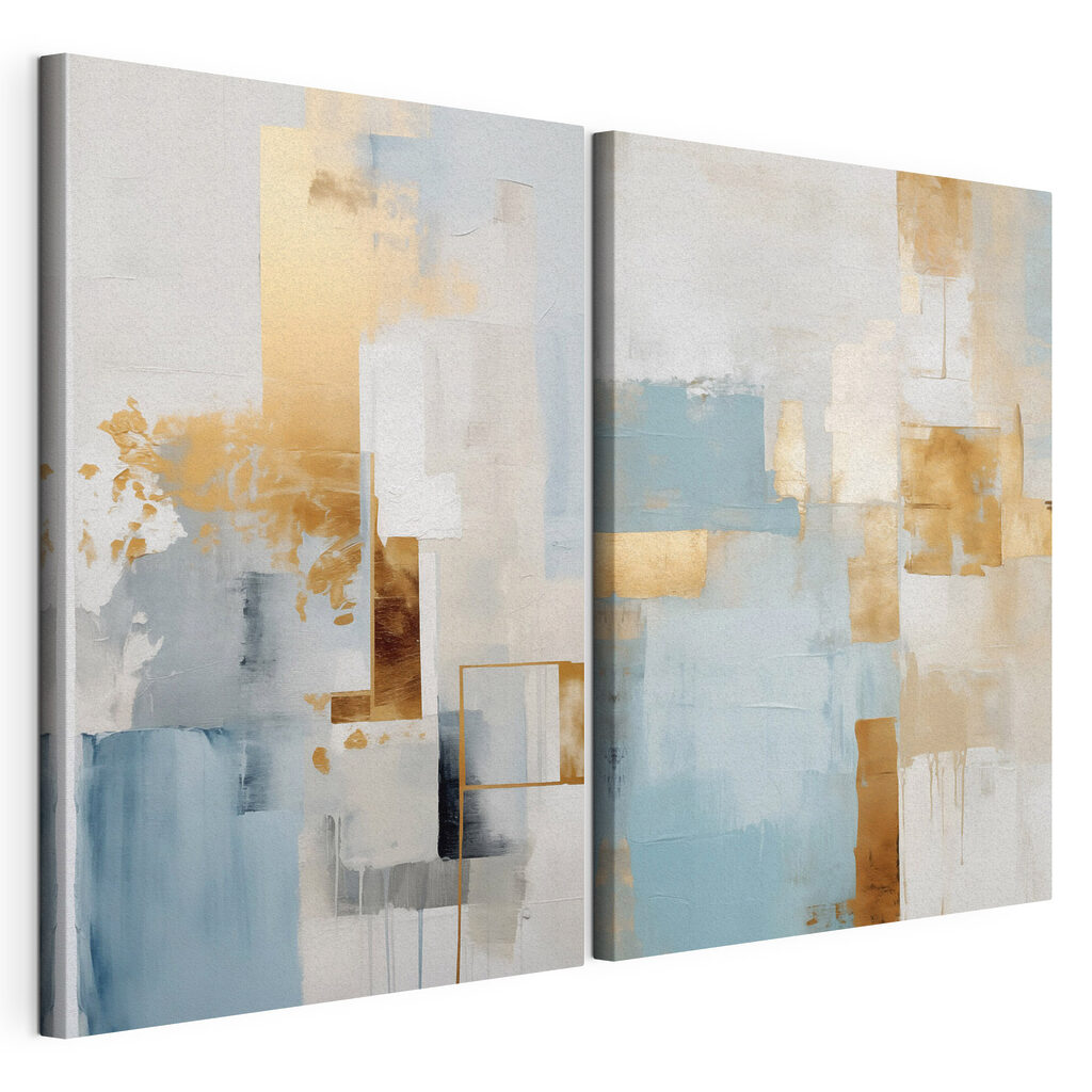 Een abstract samenspel van zachte tinten — productweergave