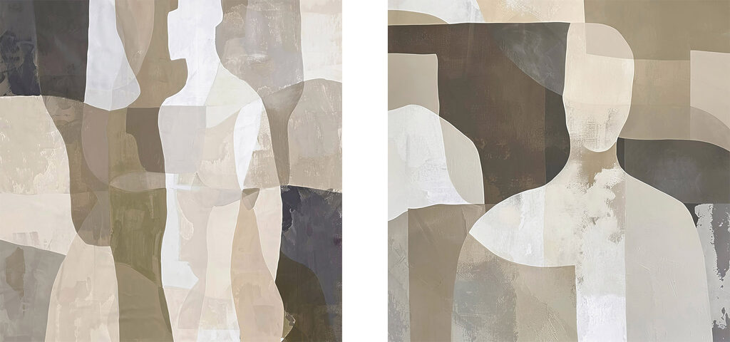 Twee kunstwerken — volledig ontwerp