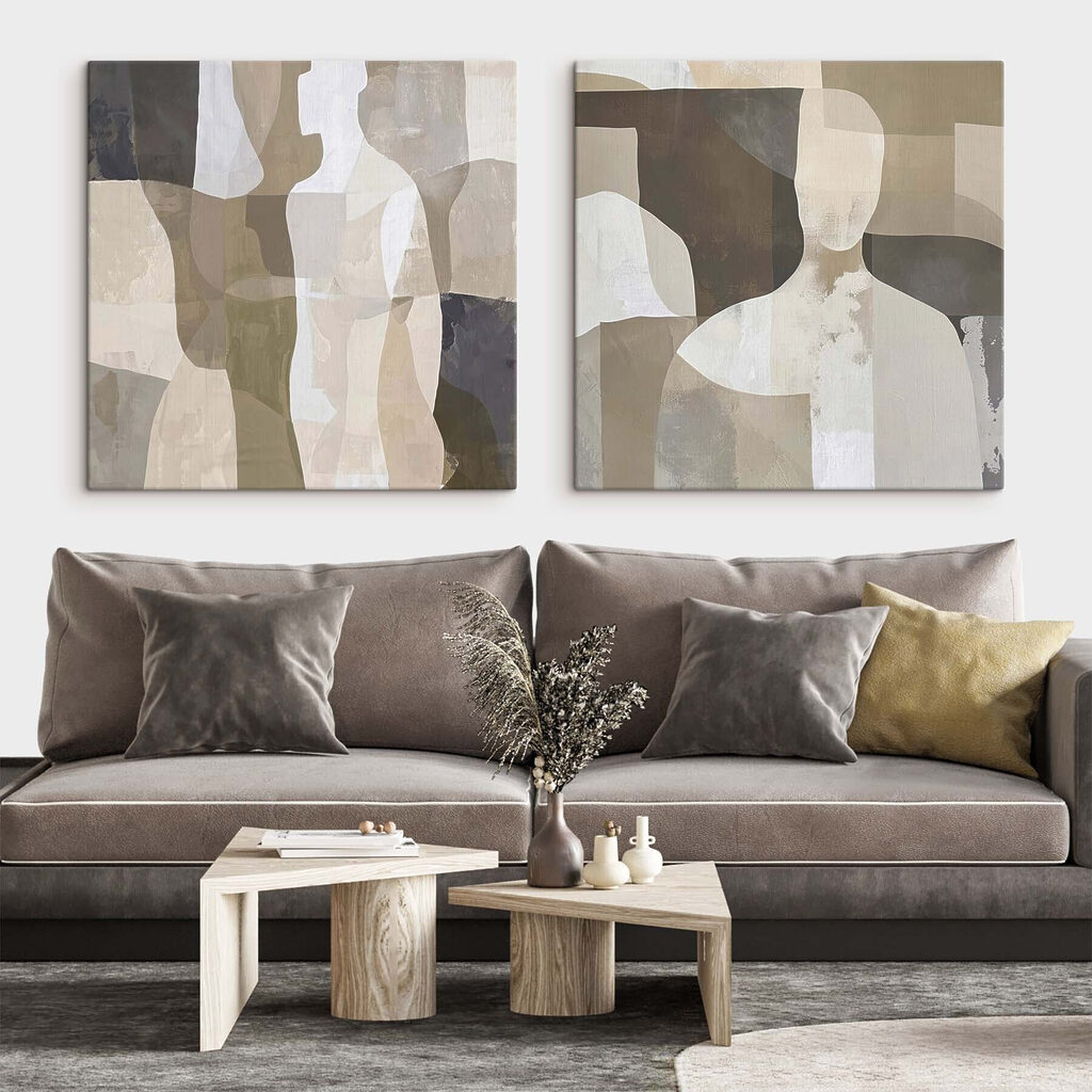 Twee kunstwerken — interieur 1