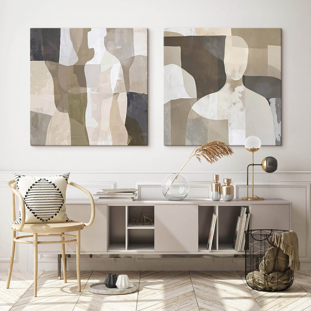 Twee kunstwerken — interieur 2