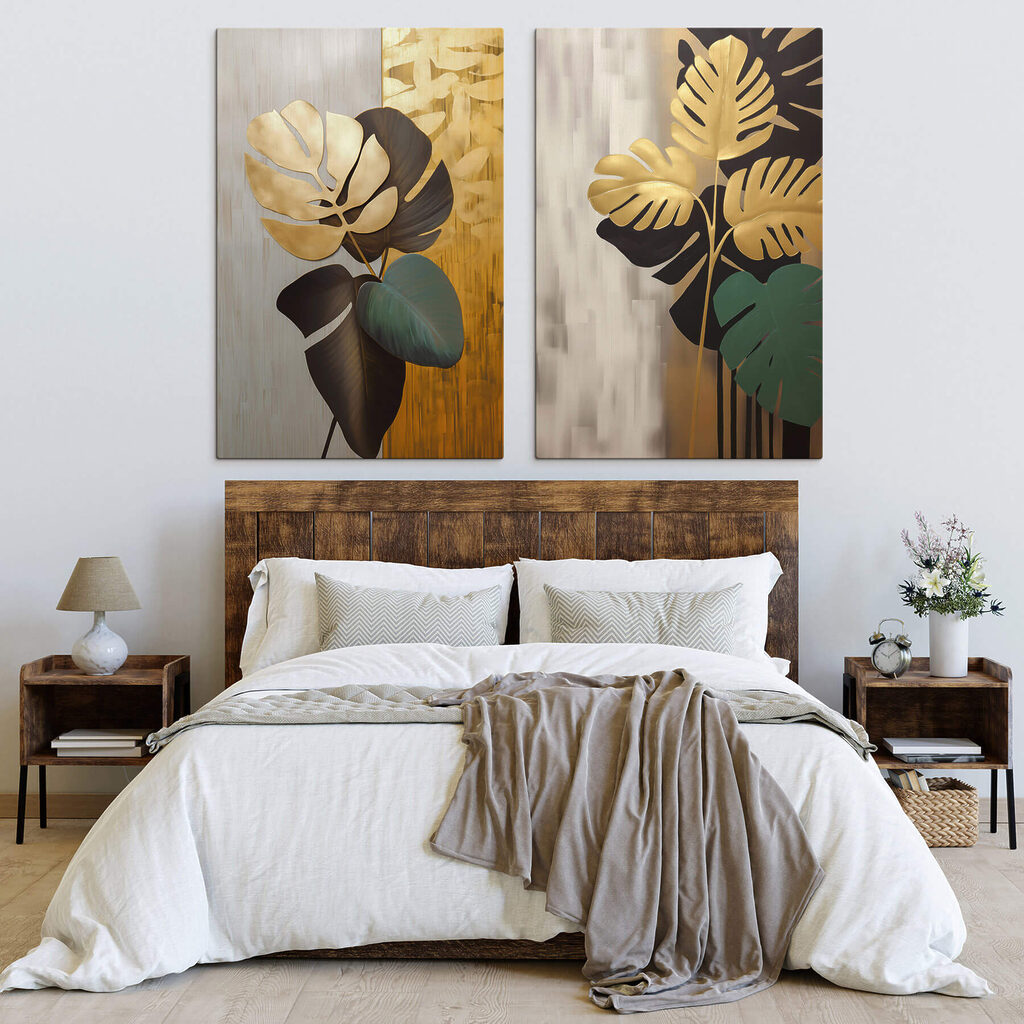 - Tropisch blad met een elegant ontwerp — interieur 2