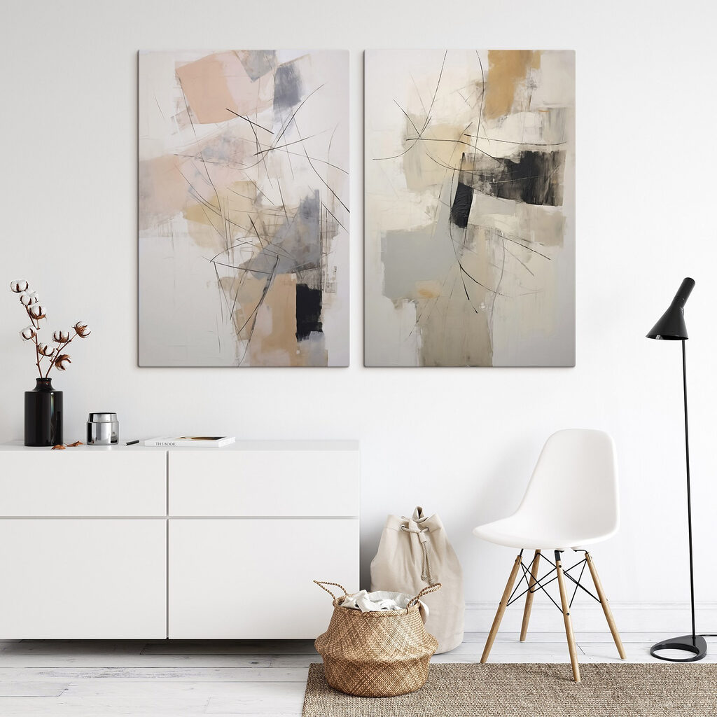 Schilderen in verschillende kleuren — interieur 1