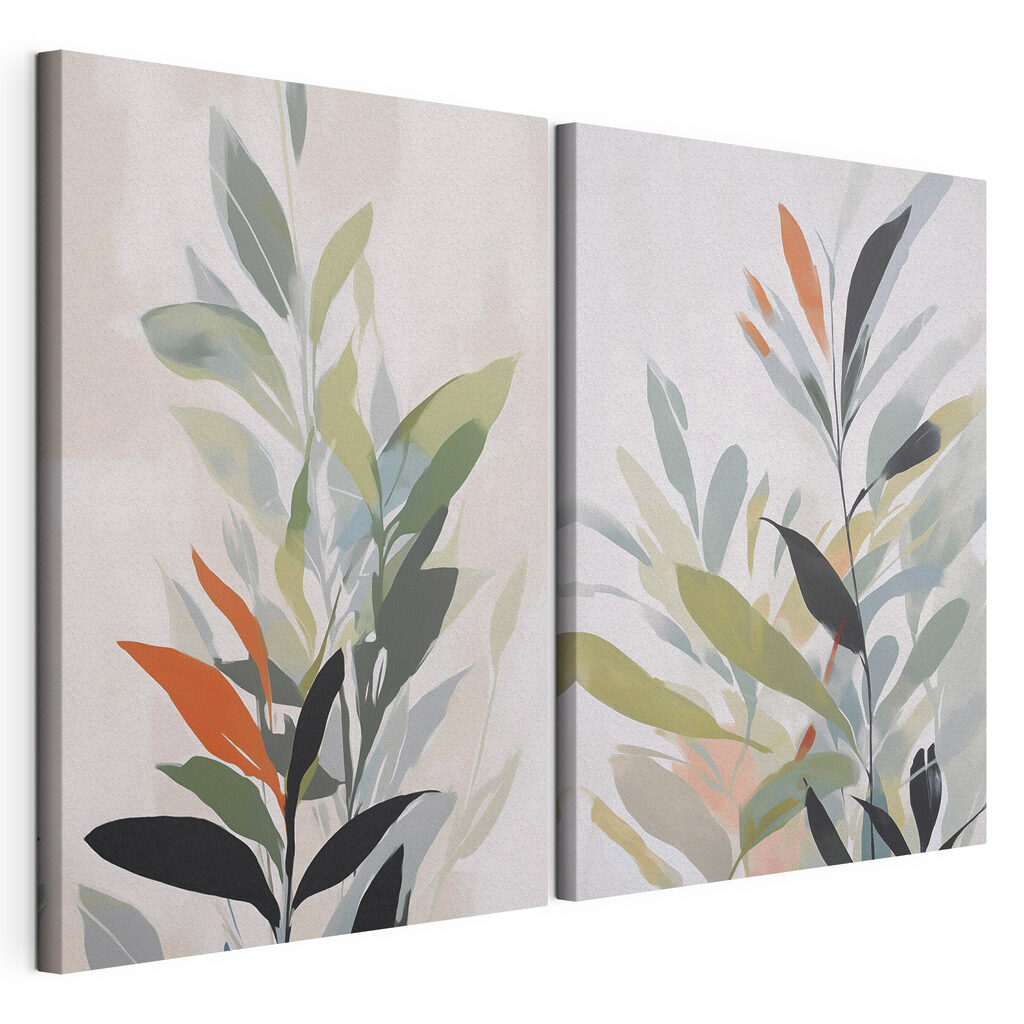 Schilderij van een plant — productweergave