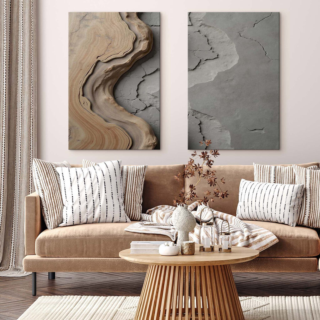 Natuurlijke elementen in harmonie met elkaar — interieur 2