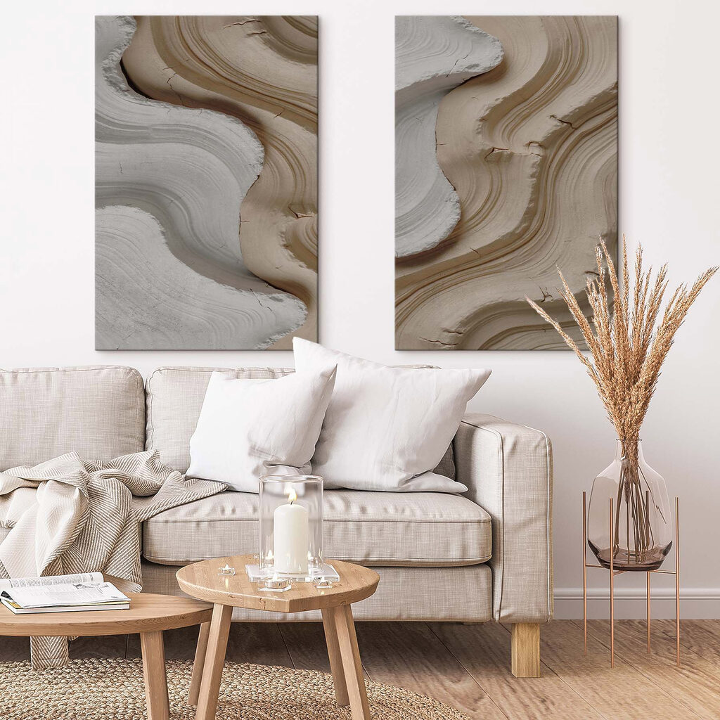 - Vloeiende rondingen in aardetinten — interieur 2