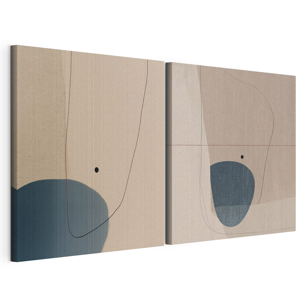Twee kunstwerken — productweergave