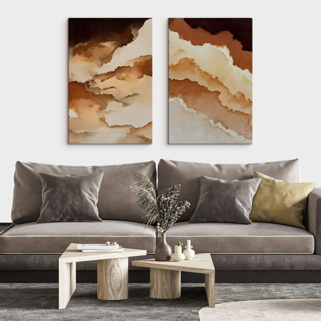 Zachte tinten in vloeiende patronen — interieur 2