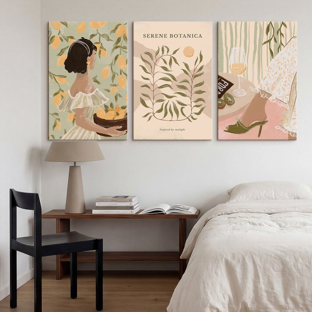 Collage van posters — interieur 2