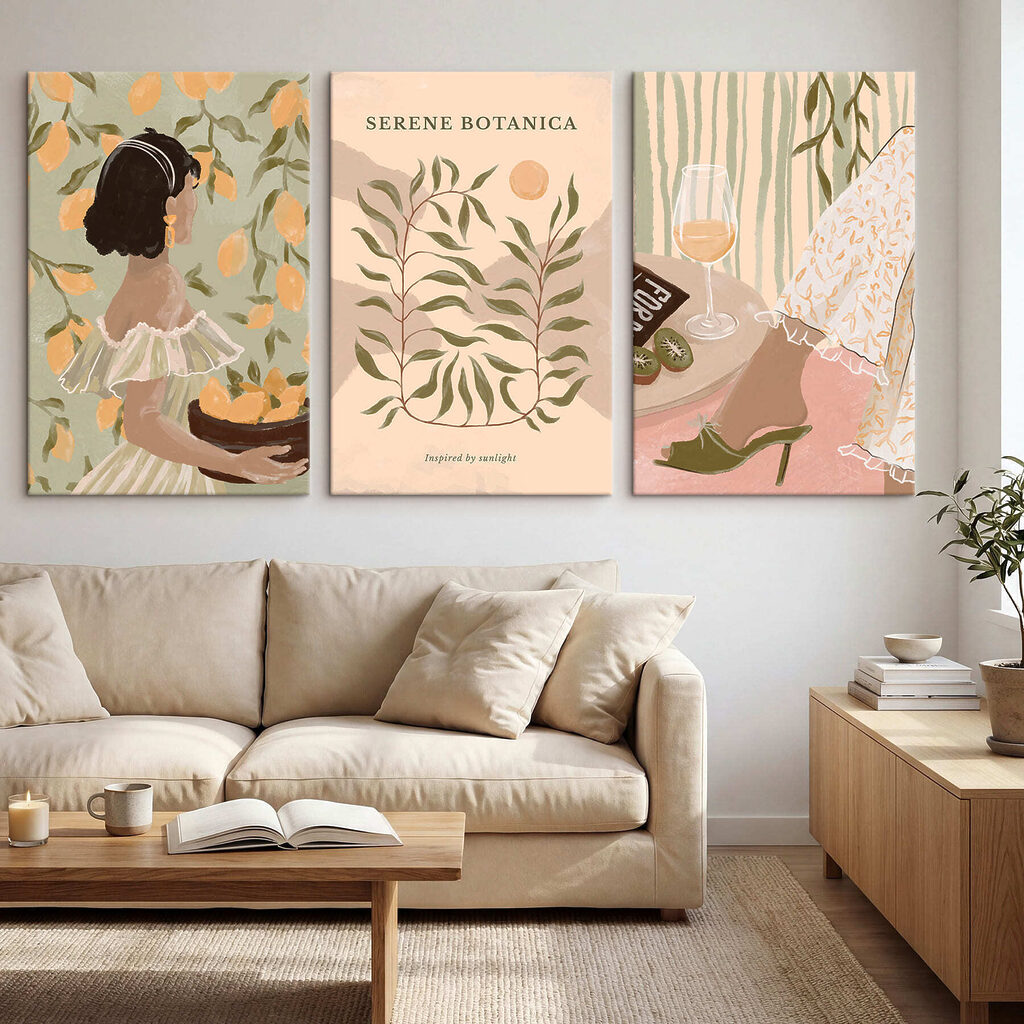 Collage van posters — interieur 3