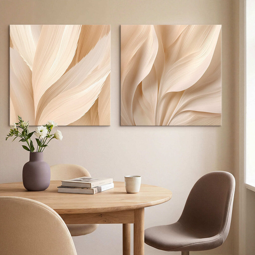Verfijnde rondingen in zachte tinten — interieur 1
