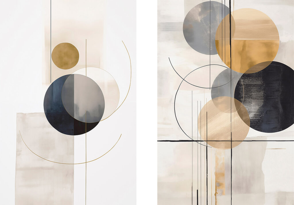 Twee kunstwerken — volledig ontwerp