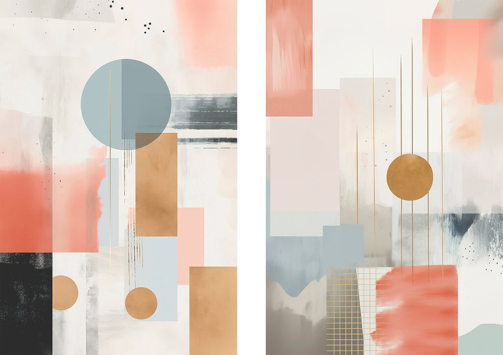 Twee kunstwerken — volledig ontwerp